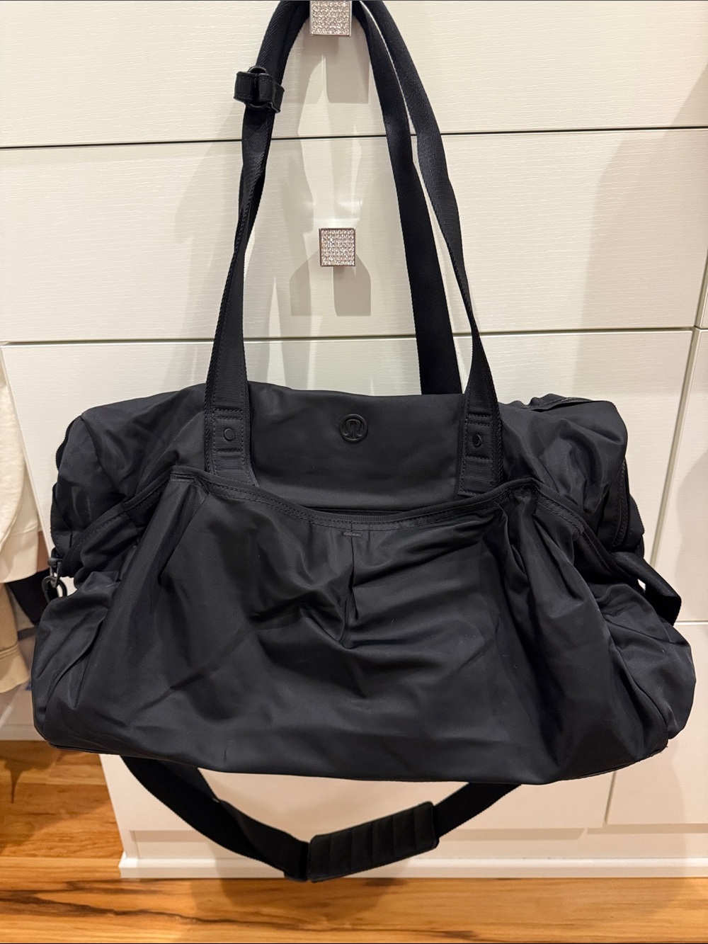 lululemon athletica Black Travel Duffel Bag